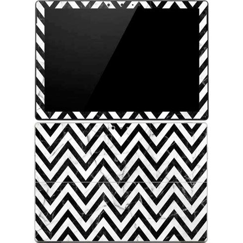 Chevron Marble Surface Pro 4 Skin